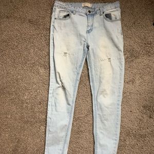 Light washed jeans